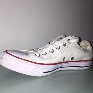 White low top converse
